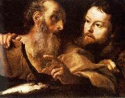 Gian Lorenzo Bernini Saint Andrew and Saint Thomas Spain oil painting artist